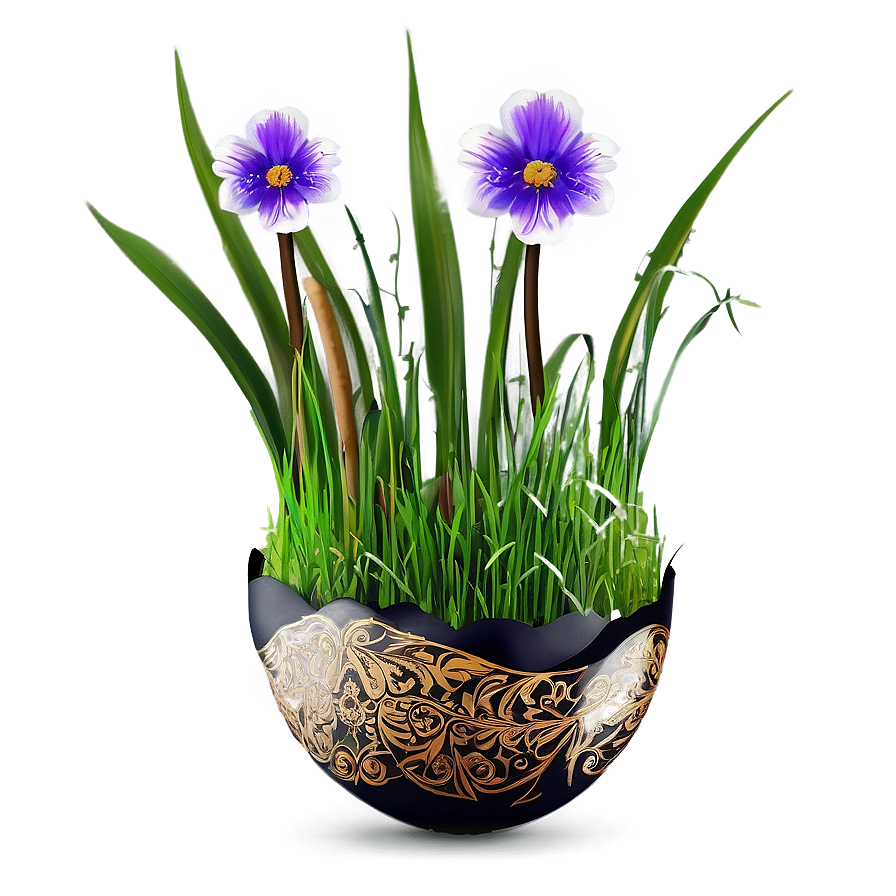 Easter Egg Grass Png Tjq9