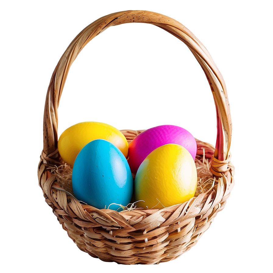 Easter Egg In Basket Png 05252024