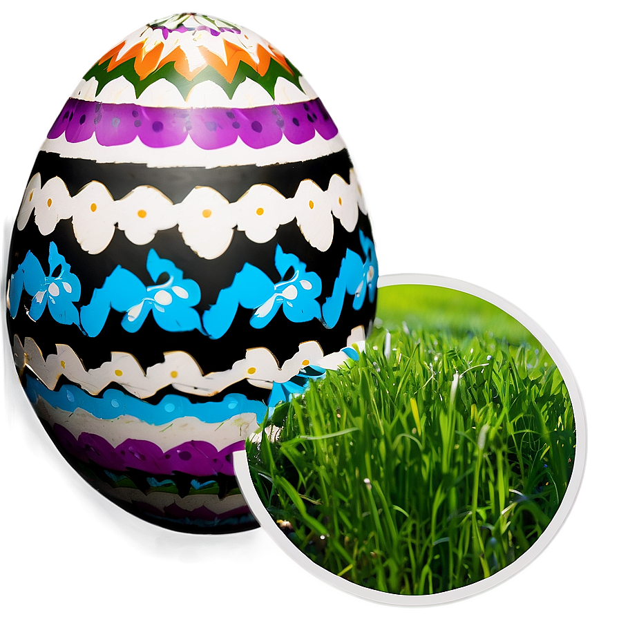 Easter Egg In Field Png 05252024