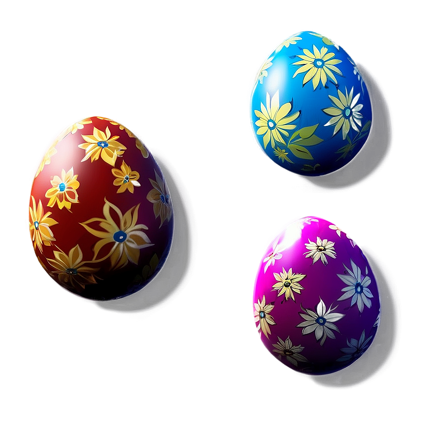 Easter Egg On White Png 05252024