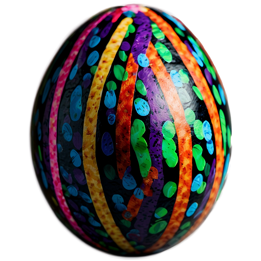 Easter Egg Striped Png 13