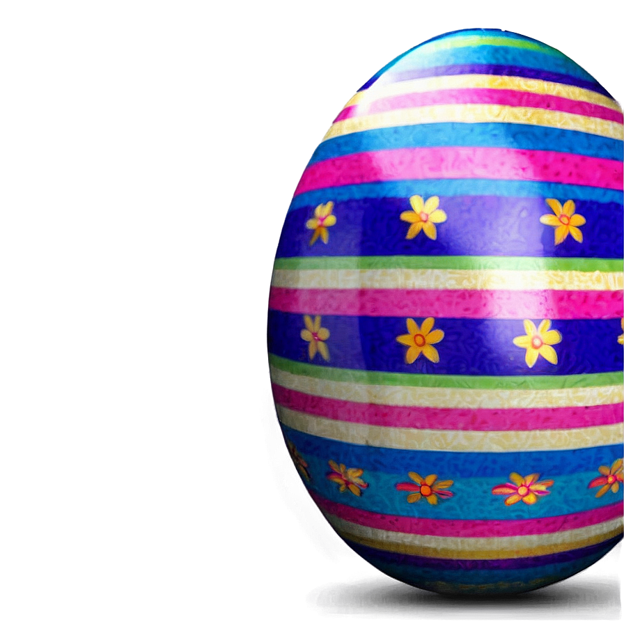 Easter Egg Striped Png Uqm