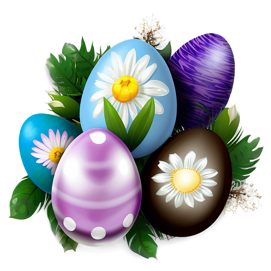 Easter Flowers Bouquet Png Ldb94