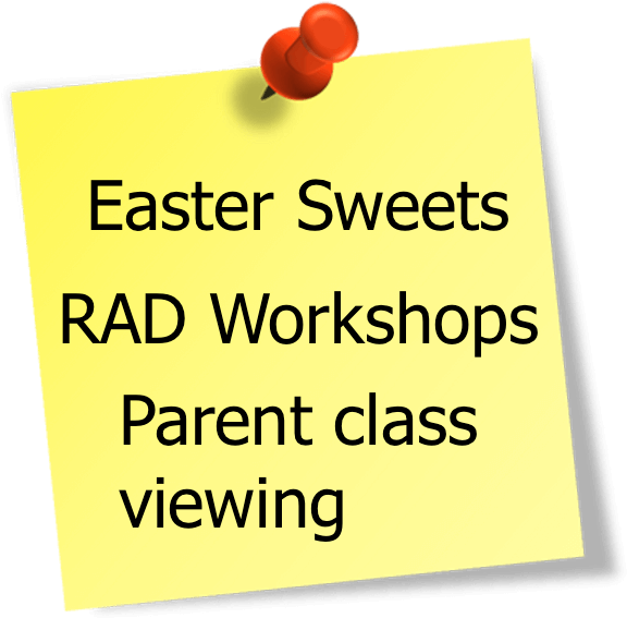 Easter Sweets R A D Workshops Note
