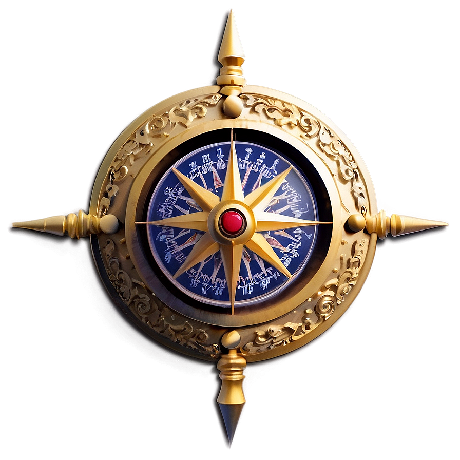 Eastern Inspired Compass Png 92