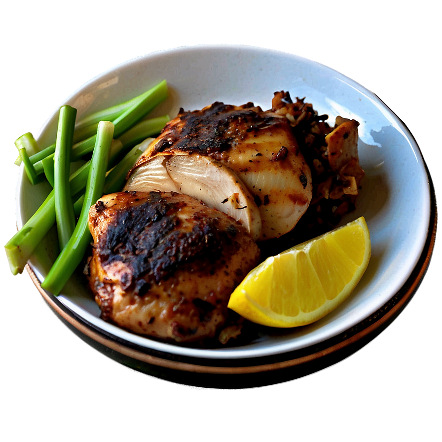 Easy Jerk Chicken Dinner Png Ncb44