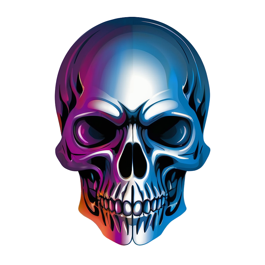 Easy Skull Vector Png 06282024