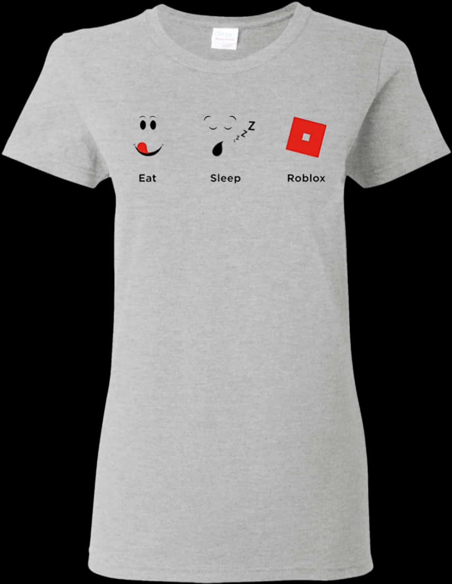 Eat Sleep Roblox T Shirt Design