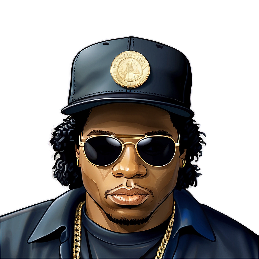 Eazy E Tribute Art Png 06252024