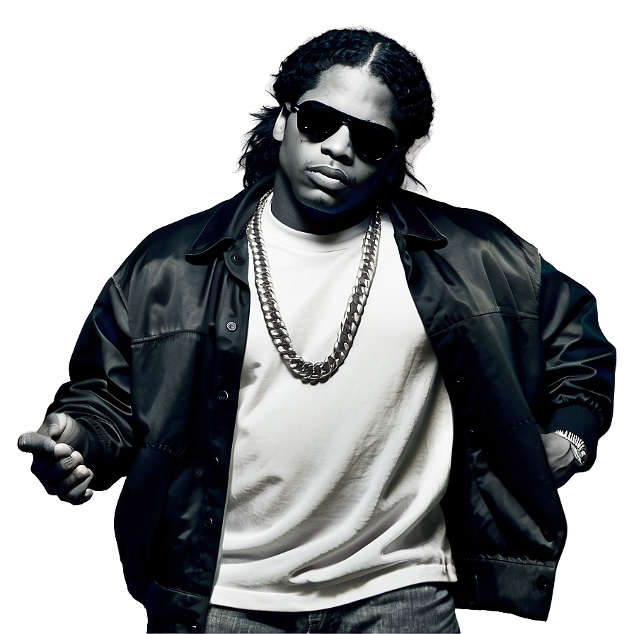 Eazy E Vintage Style Png Fmb