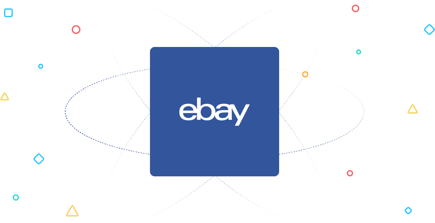 Ebay Logo Abstract Background