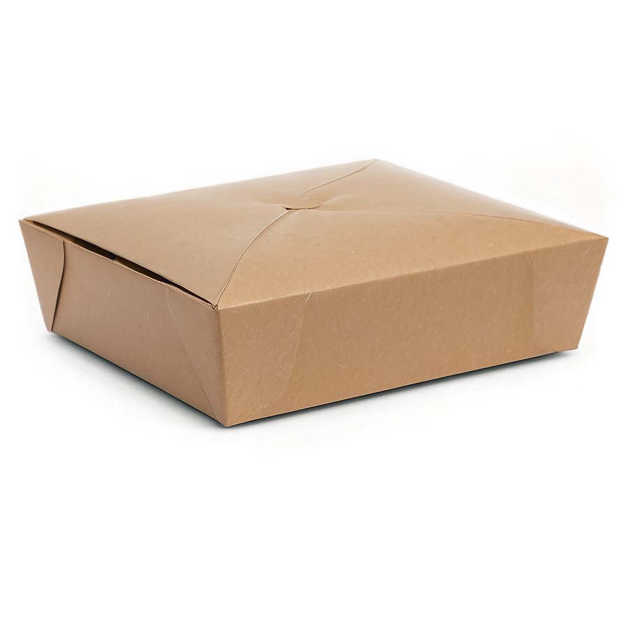 Eco Cardboard Takeaway Box Png Sgl