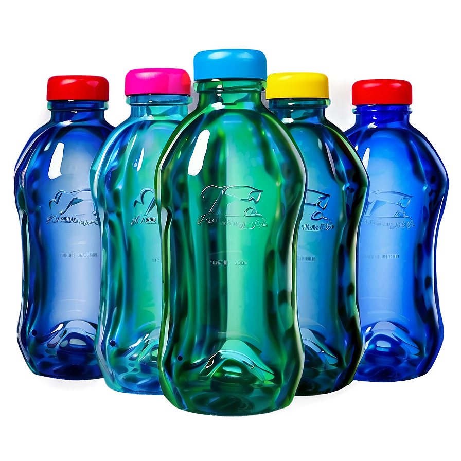 Eco-conscious Plastic Water Bottle Png 06122024