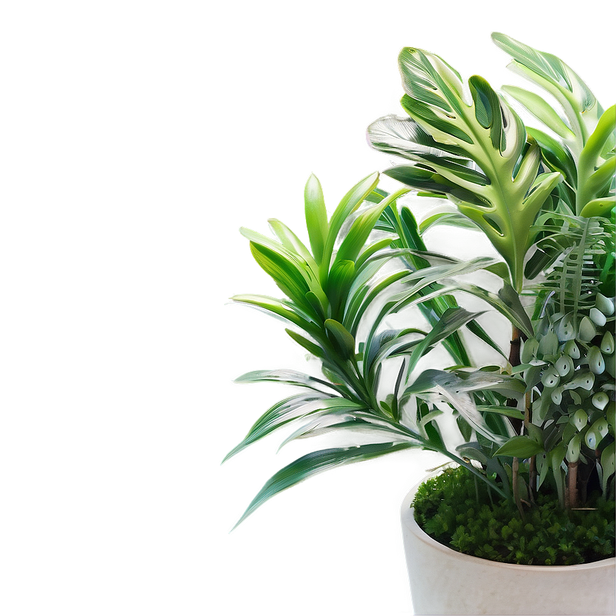 Eco-friendly Artificial Plant Png 06282024