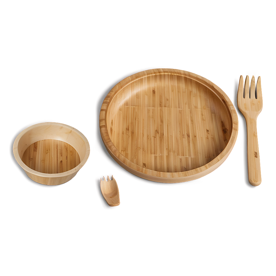 Eco-friendly Bamboo Plates Png Qvv9