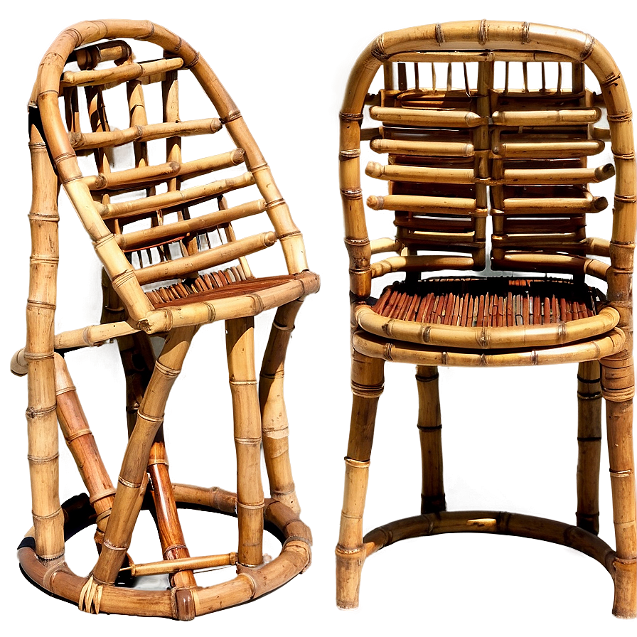 Eco-friendly Bamboo Silla Png 06242024