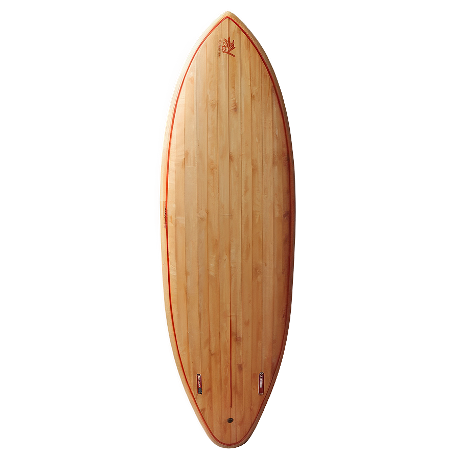 Eco-friendly Bamboo Surfboard Png Htp