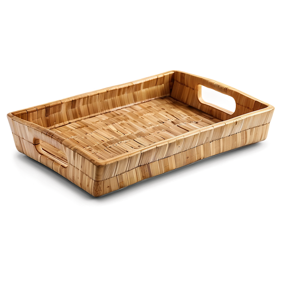 Eco-friendly Bamboo Tray Png Ikw21