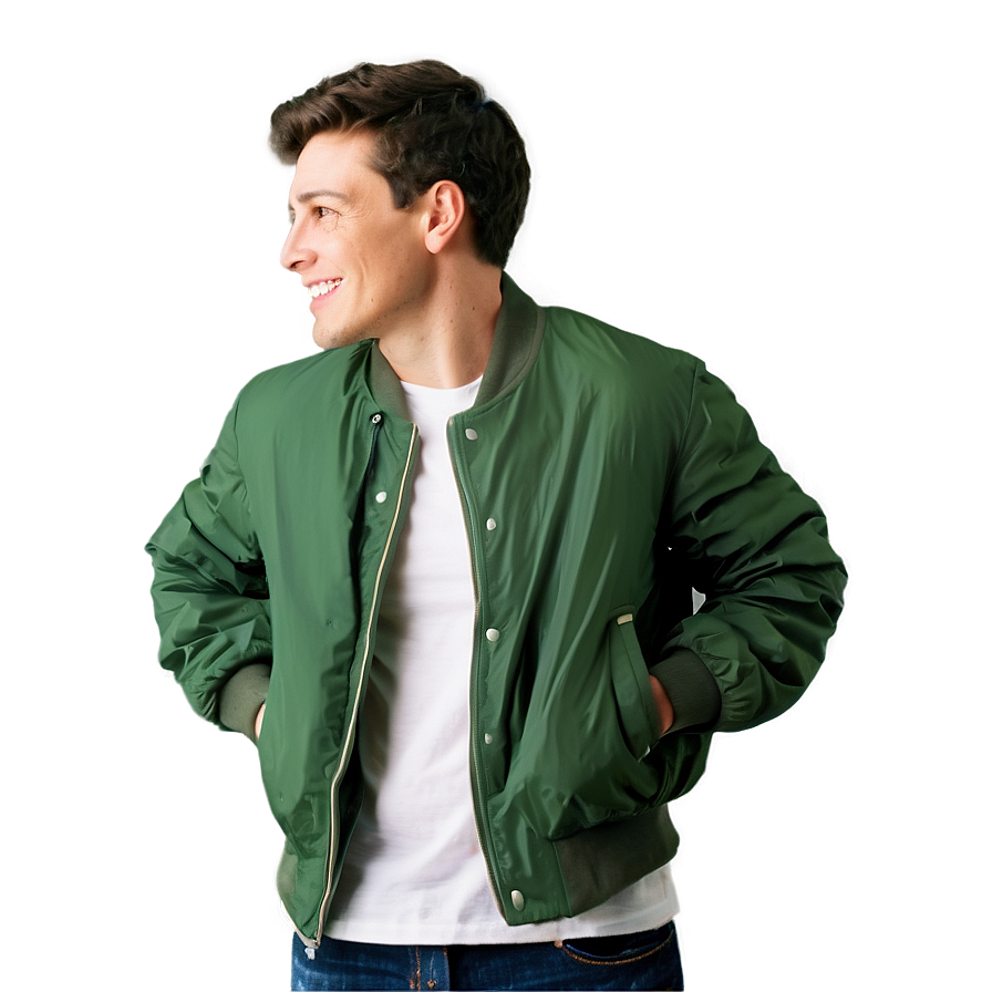 Eco-friendly Bomber Jacket Png 06282024