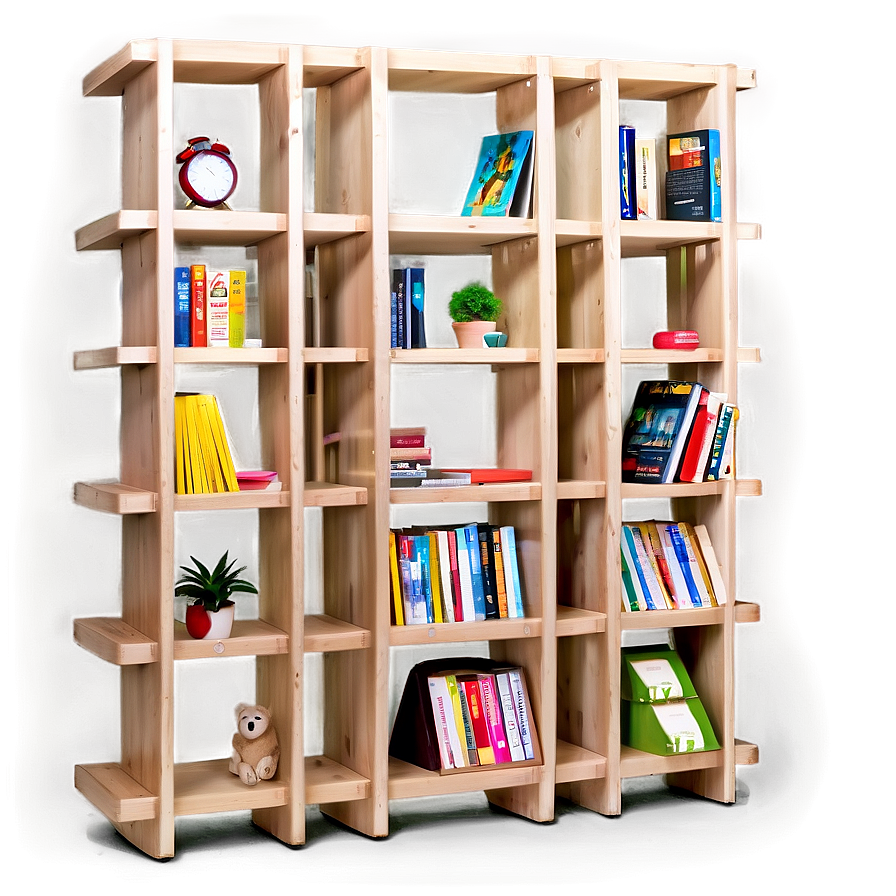 Eco-friendly Bookshelf Png Adq