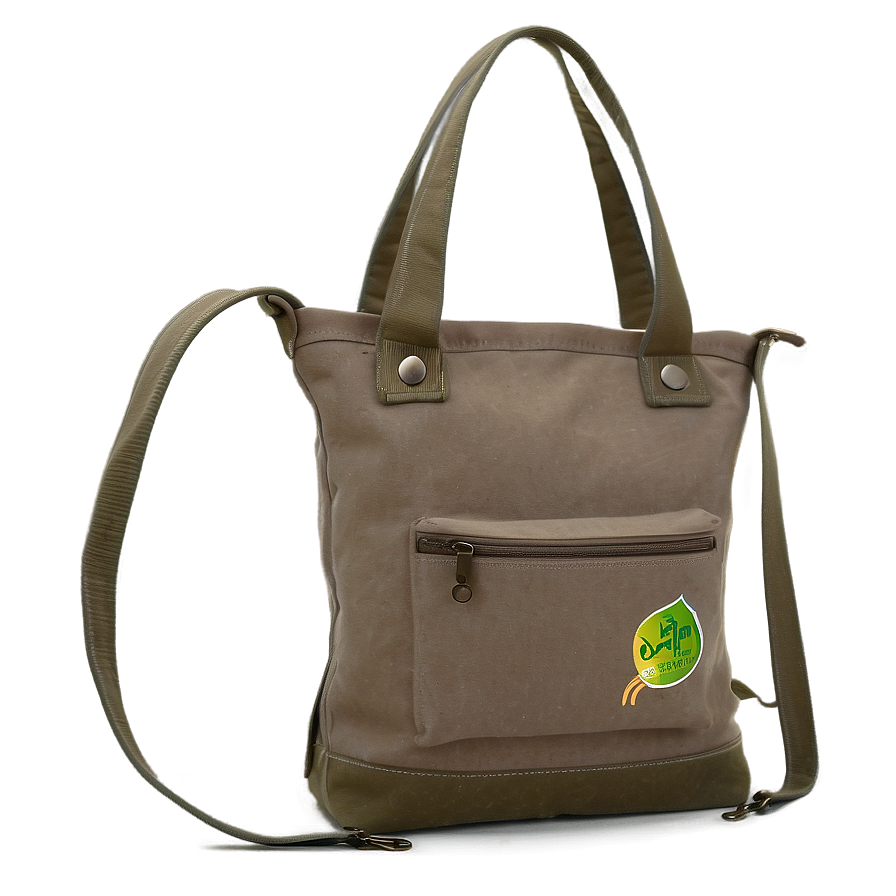 Eco-friendly Canvas Book Bag Png Bae