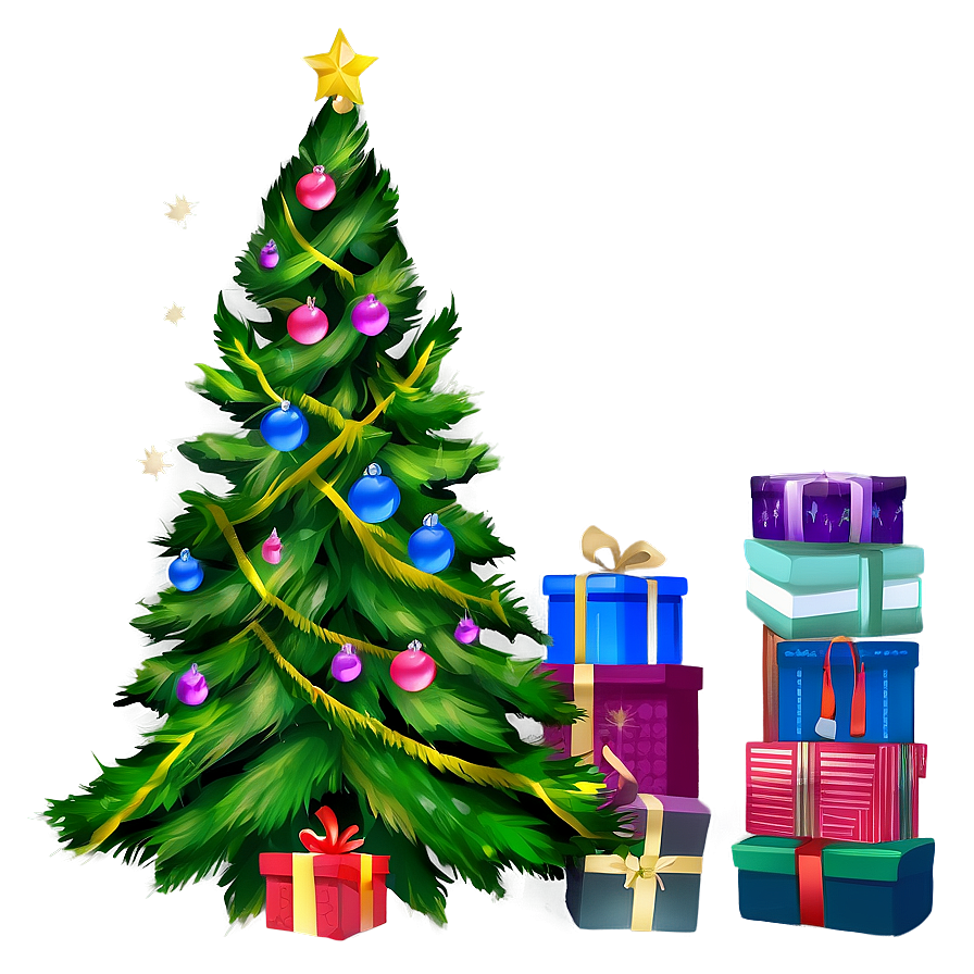 Eco-friendly Christmas Tree Png 44