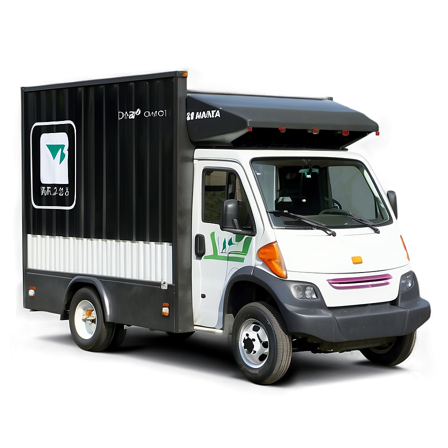 Eco-friendly Electric Mail Truck Png 79