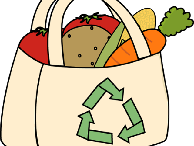 Eco Friendly Grocery Bag Fullof Vegetables