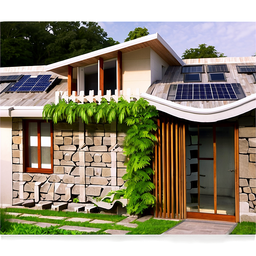 Eco-friendly Home Concept Png 05212024