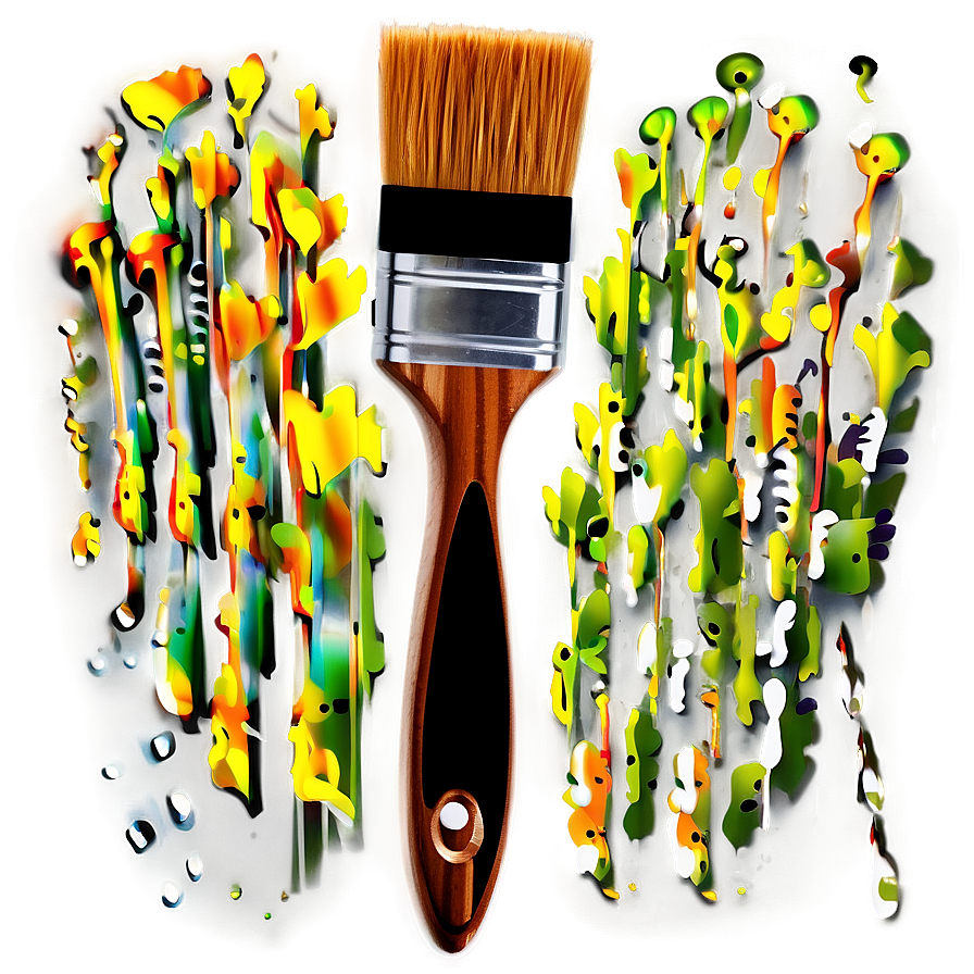 Eco-friendly Paint Brush Png 05042024