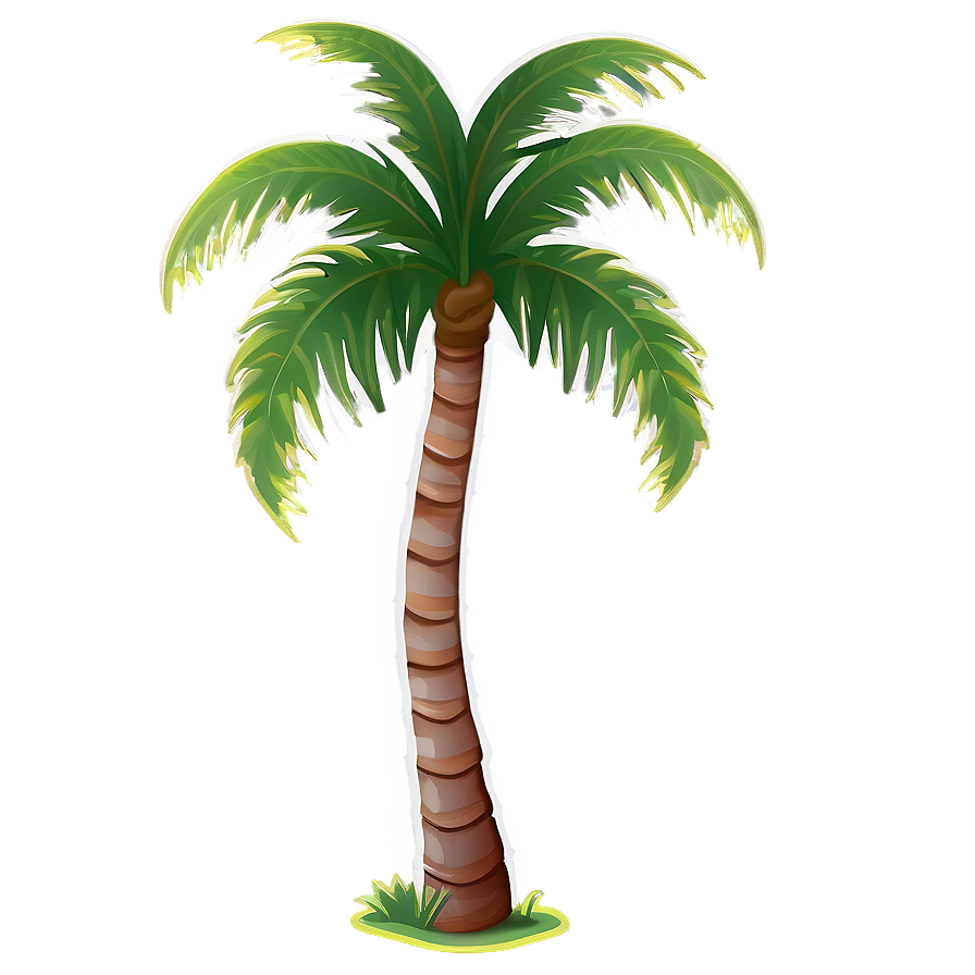 Eco-friendly Palm Tree Emoji Png 06272024