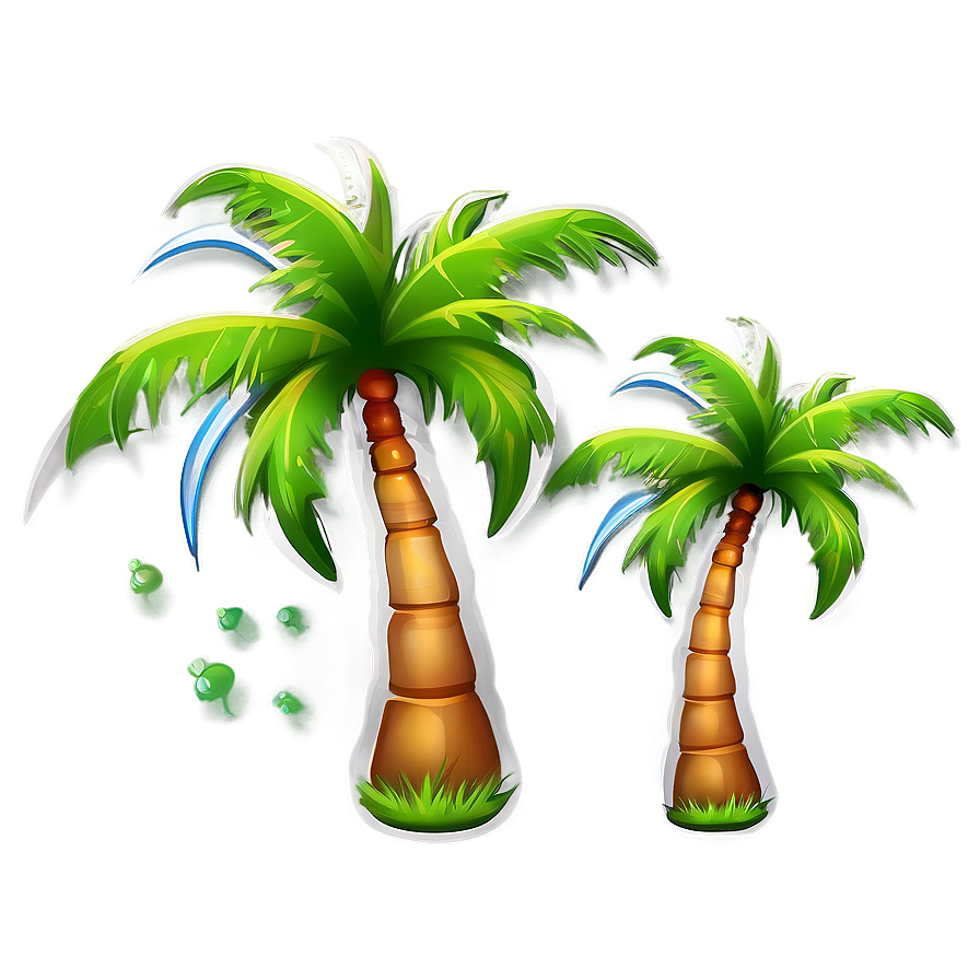 Eco-friendly Palm Tree Emoji Png 38