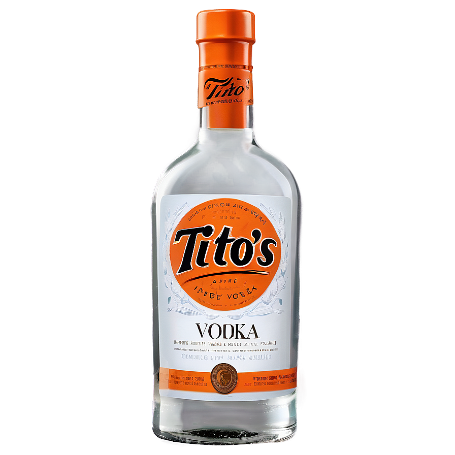 Eco-friendly Tito's Vodka Bottle Png 06252024