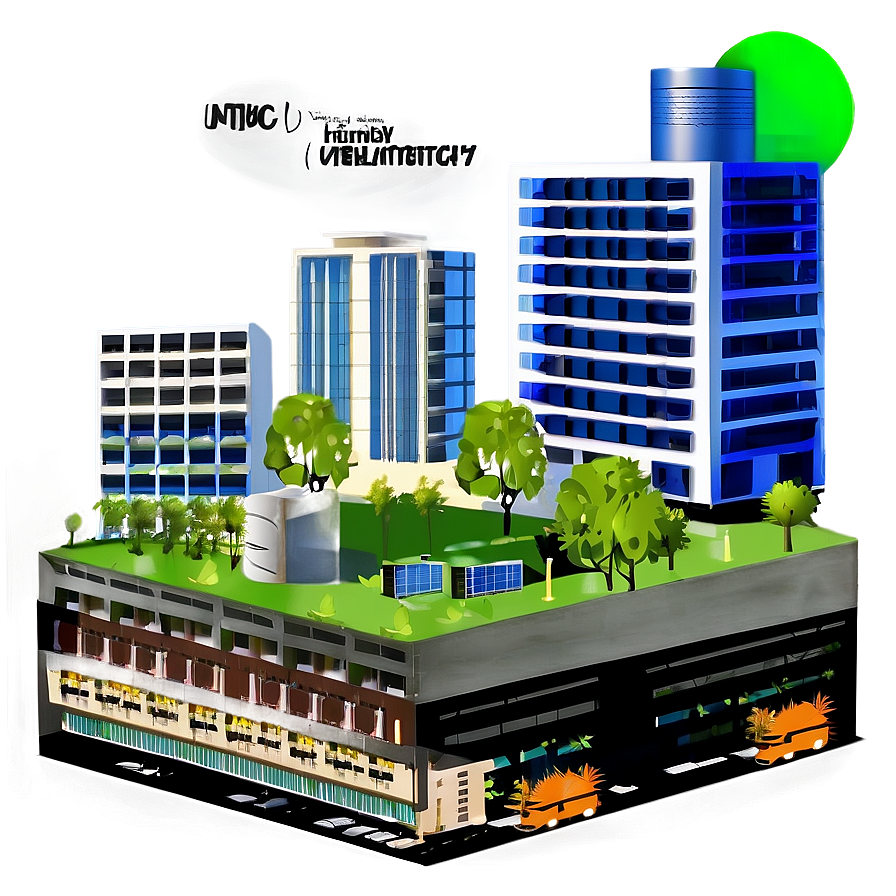 Eco-friendly Urban Development Png Poq83