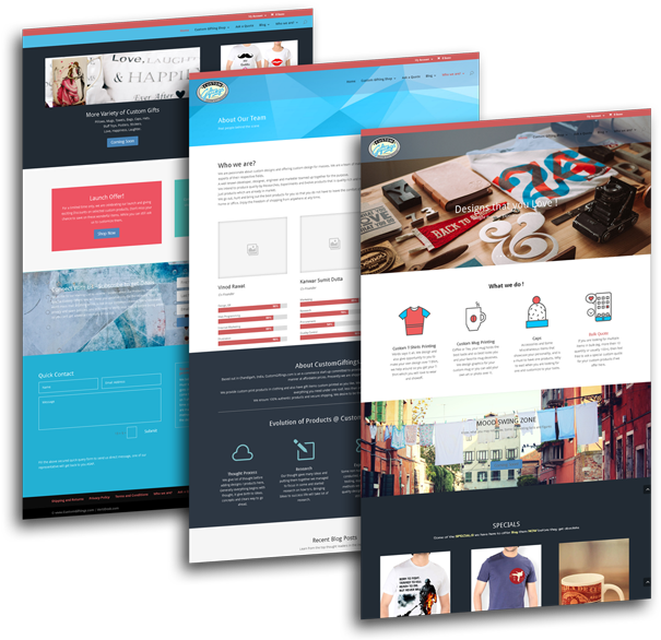 Ecommerce Website Design Showcase