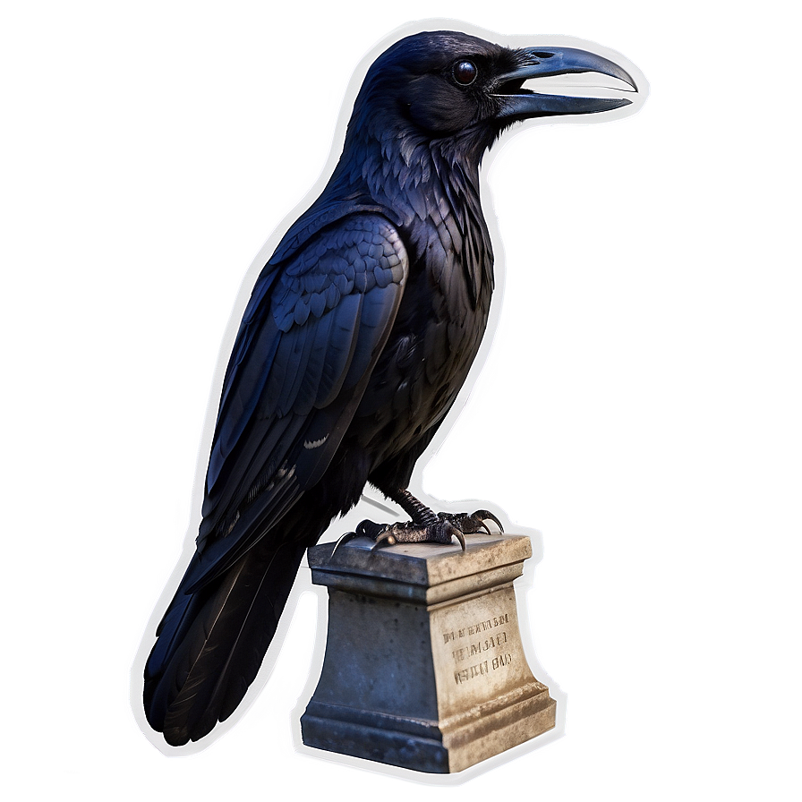 Edgar Allan Poe's Raven Png Svn97