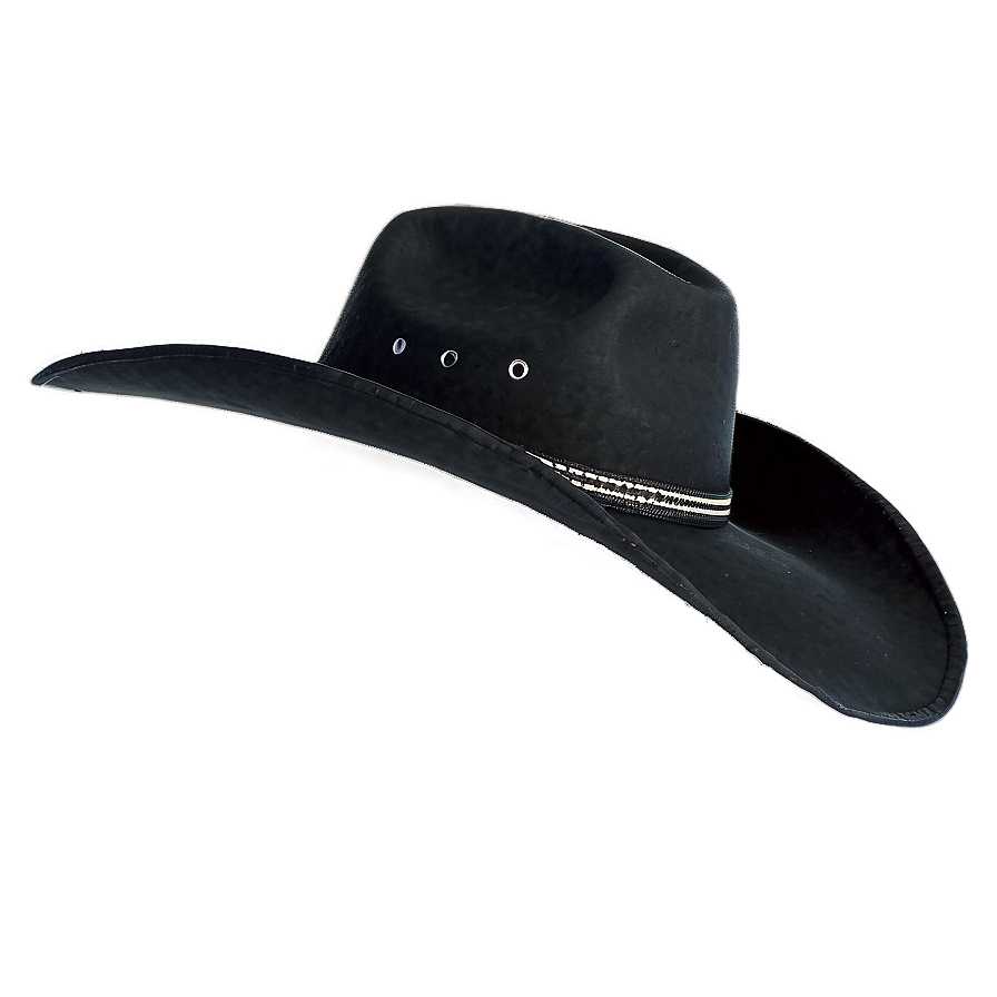 Edgy Black Cowboy Hat Png 40