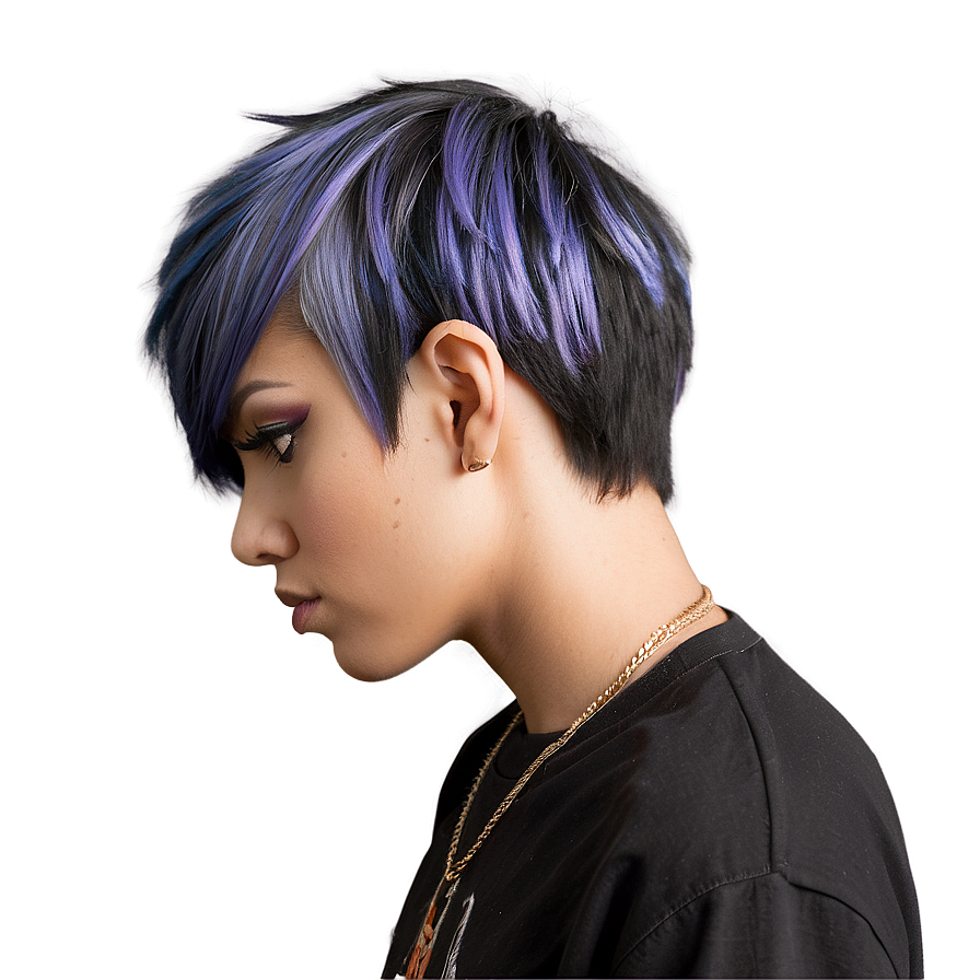 Edgy Emo Haircut Png 87