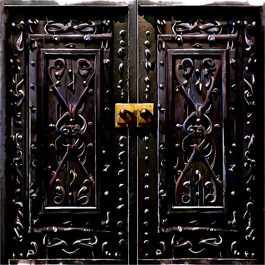 Edgy Iron Door Png Kbg