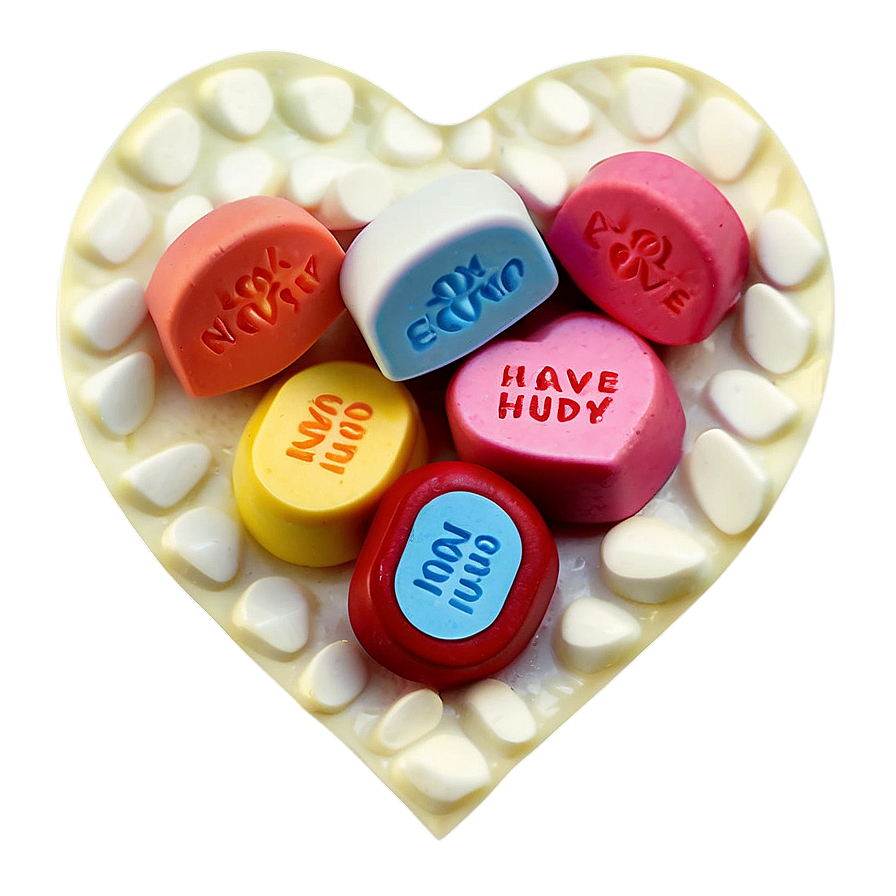 Edible Conversation Hearts Png Cfw