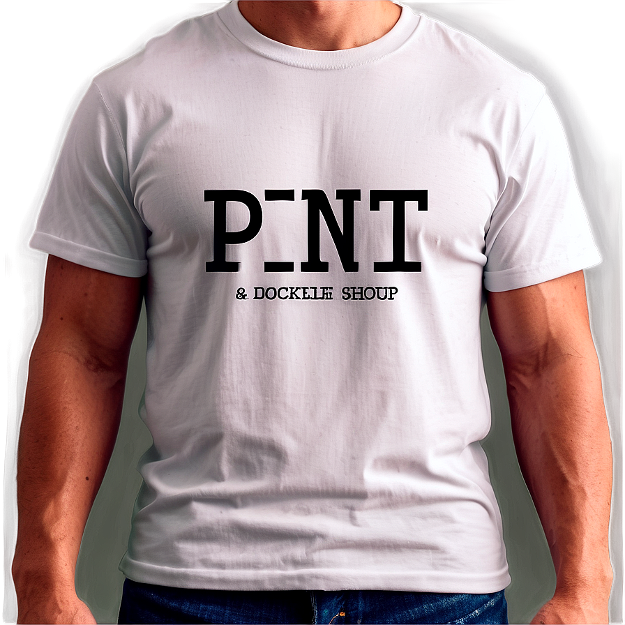 Editable White T-shirt Mockup Png Cdk3