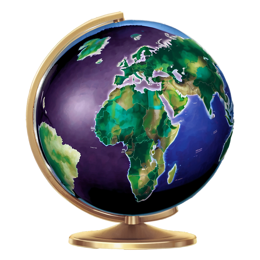 Educational Globe Diagram Png 05042024