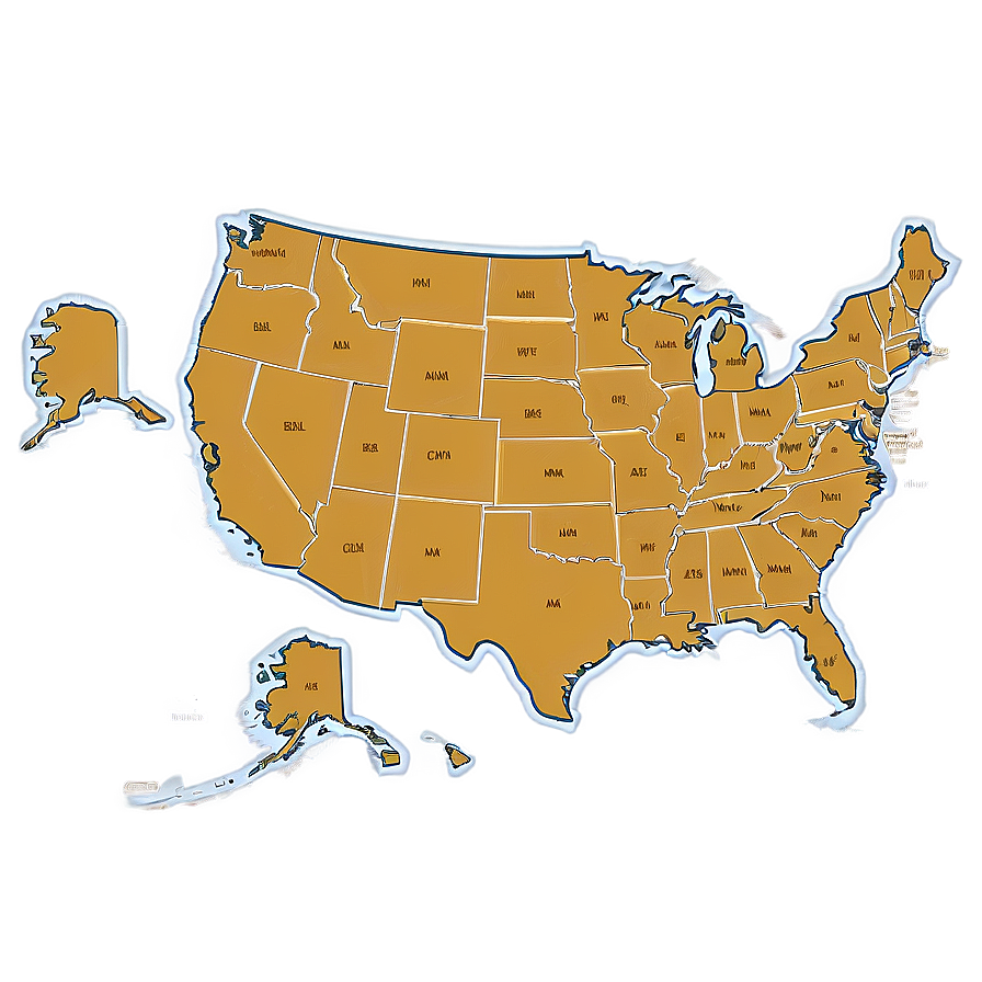 Educational Usa Map Png Xdl