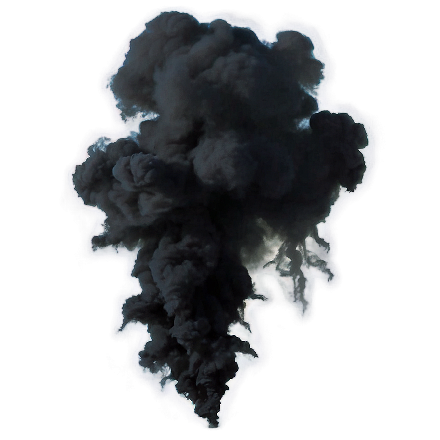 Eerie Black Smoke Png Olj65