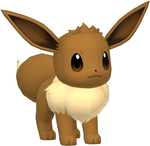 Eevee Pokemon3 D Model