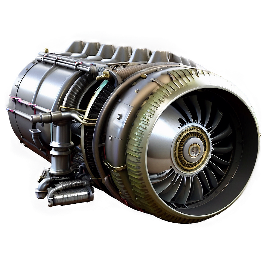 Efficient Jet Engine Model Png Hqi