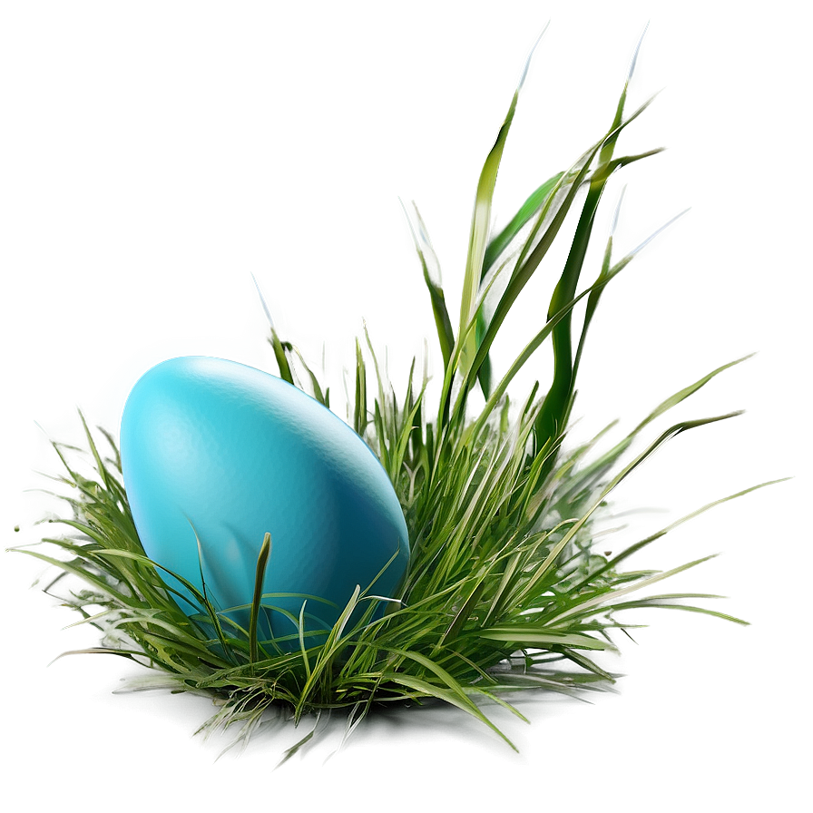 Egg In Grass Png Etc