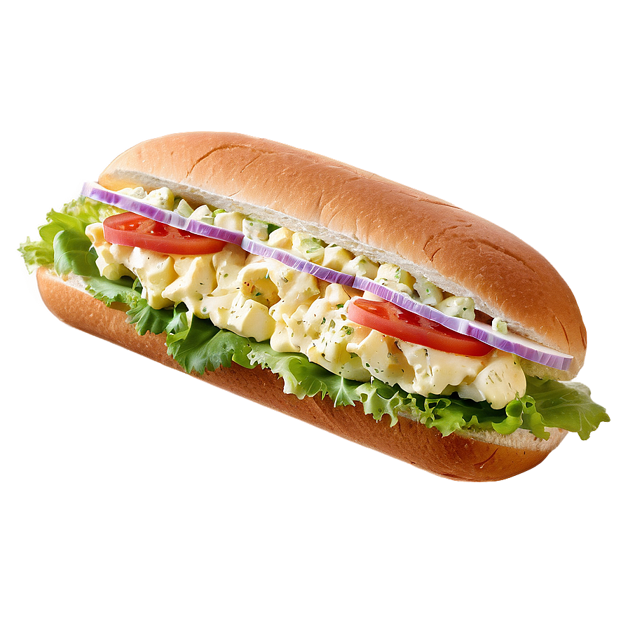 Egg Salad Sub Sandwich Png 37