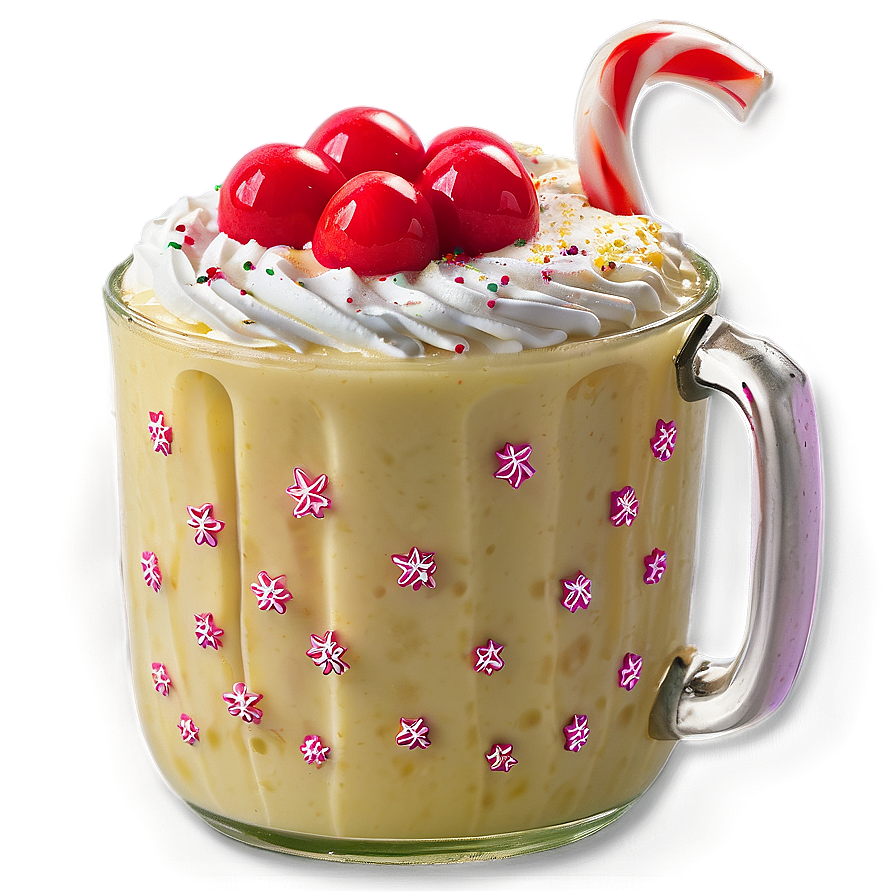 Eggnog Milkshake Png Exd