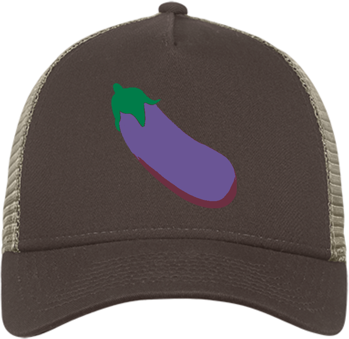 Eggplant Embellished Cap